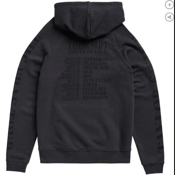 Taylor Swift Eras Tour Hoodie Top NWT - Picture 2 of 7